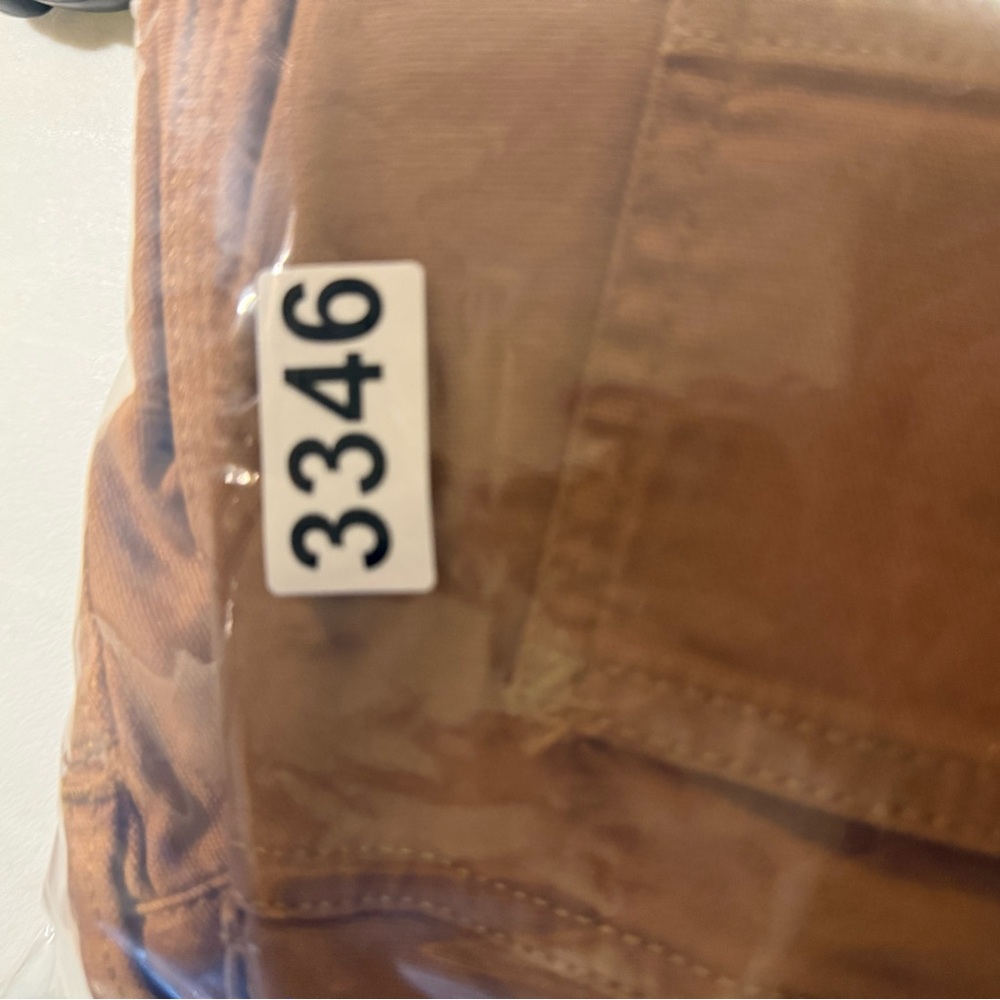 Carhartt Rugged Flex Canvas Work Pants Womens 12 brown Relaxed Carpenter BN5113 - Picture 12 of 12